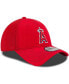 ფოტო #3 პროდუქტის Men's Los Angeles Angels Red Neo 39THIRTY Stretch Fit Hat