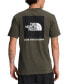 ფოტო #1 პროდუქტის Men's Box Logo Crewneck Short-Sleeve T-Shirt