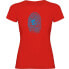 Фото #2 товара KRUSKIS MTB Fingerprint short sleeve T-shirt