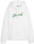 Фото #1 товара PUMA Women's White HOODIE Women's Sweatshirt White Blossom Script Hoodie Tr