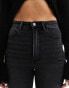 Фото #5 товара Stradivarius super high waist skinny jean in black