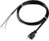 basetech XR-1638092 - 2 m - Power plug type B - 125 V - 0.01 A