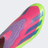 adidas X Crazyfast.1 硬地 防滑减震 足球鞋 男款 粉绿色