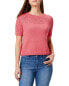 Фото #1 товара Nic+Zoe Placed Crochet Sweater T-Shirt Women's