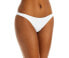 Фото #1 товара L*Space Womens Camacho Low Rise Bikini Bottom Swimwear White Size S