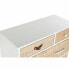 Фото #5 товара Тумба с ящиками DKD Home Decor Белый Натуральный Деревянный Древесина павловнии 60 x 26 x 94 cm