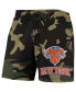 ფოტო #3 პროდუქტის Men's Camo New York Knicks Team Shorts