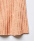 ფოტო #4 პროდუქტის Women's Flared Ribbed Skirt