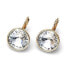 Gold-plated earrings with Swarovski Fun Crystal 22331G-001
