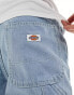 Фото #3 товара Dickies garyville denim shorts in vintage light blue