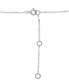 ფოტო #4 პროდუქტის Lab-Grown Ruby & Cubic Zirconia Heart Pendant Necklace in Sterling Silver, 16" + 2" extender, Created for Macy's