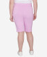 ფოტო #2 პროდუქტის Plus Size Spring into Action Solid Tech Stretch Skimmer Pant