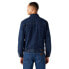 Фото #2 товара Куртка джинсовая Wrangler Authentic, темно-синяя, из органического и регулярного хлопка, с пуговицами, 100% хлопок, NAVEENA, 3/1 саржа.