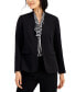 ფოტო #1 პროდუქტის Women's Collarless Open-Front Blazer, Created for Macy's