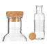 Bottle Hoop Transparent 1,07 L Natural Cork Glass