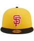 Фото #3 товара Men's Yellow, Black San Francisco Giants Grilled 59FIFTY Fitted Hat