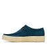 Фото #5 товара Clarks Wallabee Cup 26174036 Mens Blue Oxfords & Lace Ups Casual Shoes