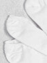 Фото #3 товара Jack & Jones 10 pack invisible socks in white