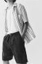 Фото #4 товара Regular Fit Linen Shorts