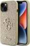 Фото #1 товара Guess Guess GUHCP15MHG4SGD iPhone 15 Plus / 14 Plus 6.7" złoty/gold hardcase Glitter Script Big 4G