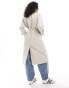 Фото #3 товара Stradivarius technical trench coat in stone