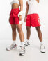 Фото #8 товара Hummel Unisex Core shorts in red