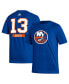 Фото #2 товара Men's Mathew Barzal Royal New York Islanders Fresh Name and Number T-shirt