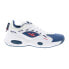 Фото #1 товара Reebok Solution Mid Mens Blue Synthetic Lace Up Athletic Basketball Shoes