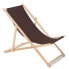 Sun-lounger Greenblue GB183M Brown beech wood