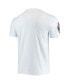 Фото #4 товара Men's White Cincinnati Reds Team Logo T-shirt
