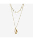 ფოტო #3 პროდუქტის Donna Layered Necklace with Culture Pealr Pendant