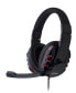 Gembird GHS-402 - Headset - Head-band - Gaming - Black - Binaural - In-line control unit