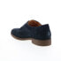 Фото #6 товара Mobils Ergonomic By Mephisto Flavien Mens Blue Suede Oxfords Plain Toe Shoes 8