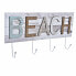 Фото #3 товара Настенная вешалка DKD Home Decor Деревянный Металл Пляж 45 x 5 x 23 cm (2 штук)