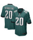 Фото #3 товара Men's Brian Dawkins Midnight Green Philadelphia Eagles Game Retired Player Jersey