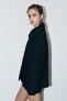 Zw collection short wool blend coat