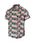 Фото #5 товара Men's Green Oakland Athletics Floral Linen Button-Up Shirt