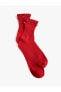 Soket Çorap Taş Boncuk Detaylı