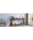 Rustic Long Skinny Sofa Table for Living Room/Entryway (71")