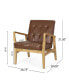 Фото #5 товара Marcola Mid Century Modern Upholstered Club Chair