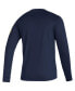 Фото #4 товара Men's Navy LA Galaxy Vintage-Inspired AEROREADY Long Sleeve T-shirt