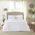 Фото #2 товара Alexis Ruffle Quilted Coverlet Set (Full/Queen) White - 4pc