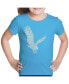ფოტო #1 პროდუქტის Big Girl's Word Art T-shirt - Eagle