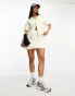 Фото #2 товара Urban Classics co-ord towelling mini skirt in white