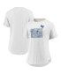 Фото #2 товара Women's White Air Force Falcons True Classics Home State T-shirt
