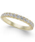 ფოტო #1 პროდუქტის Pave Diamond Band Ring in 14k Gold, Rose Gold or White Gold (1/2 ct. t.w.)