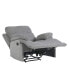 White Label Cruz 38" Glider Reclining Chair