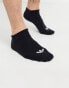 adidas Originals 3 pack trainer socks in black