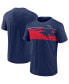 Фото #1 товара Men's Navy New England Patriots Ultra T-shirt