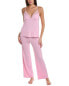 Natori 2Pc Feather Essentials Pajama Set Women's